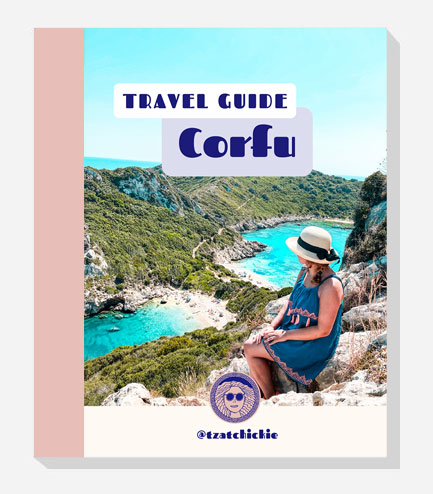 Corfu travel guide cover