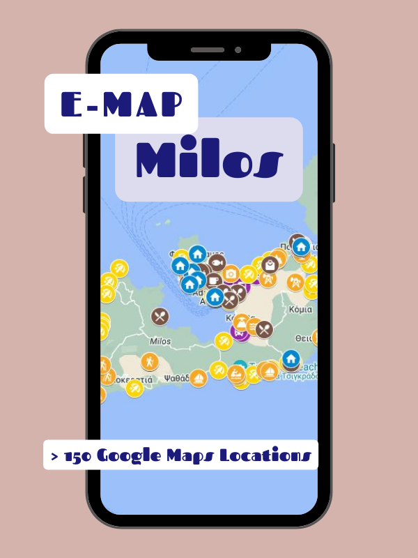 Milos Island, Greece - E-map by Tzatchickie