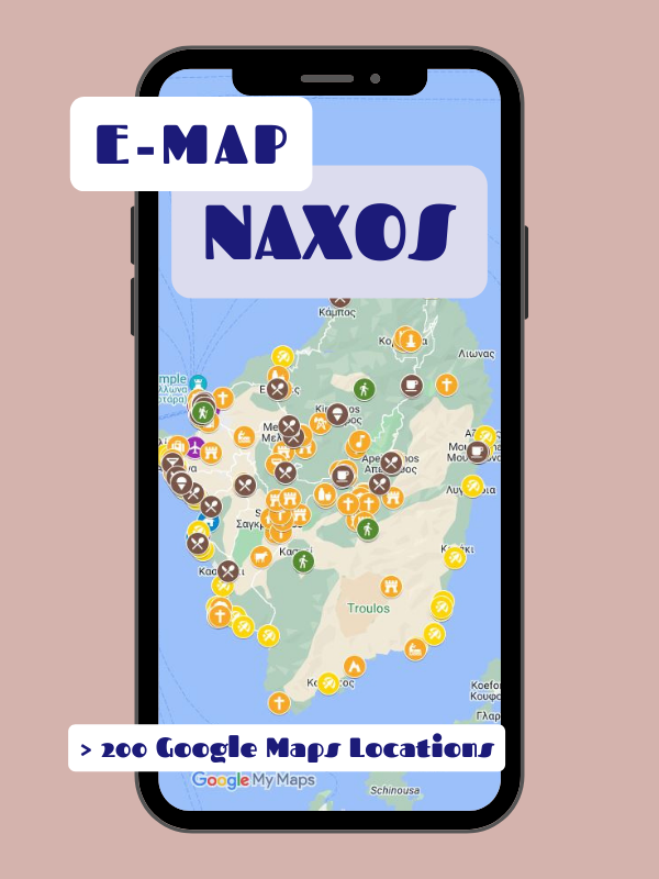 Naxos island,Greece - E-Map by Tzatchickie