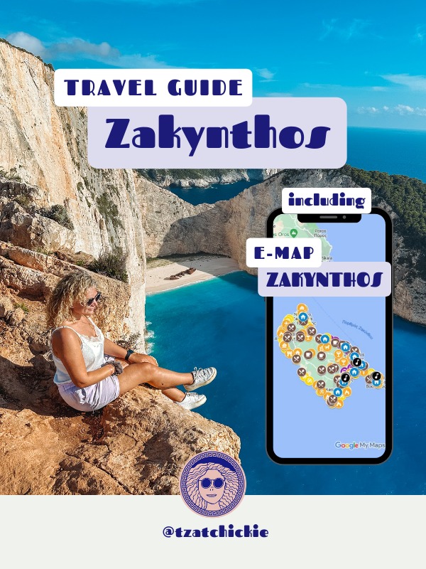 Zakynthos Island, Greece - Travel Guide (e-book) & Zakynthos e-map by Tzatchickie